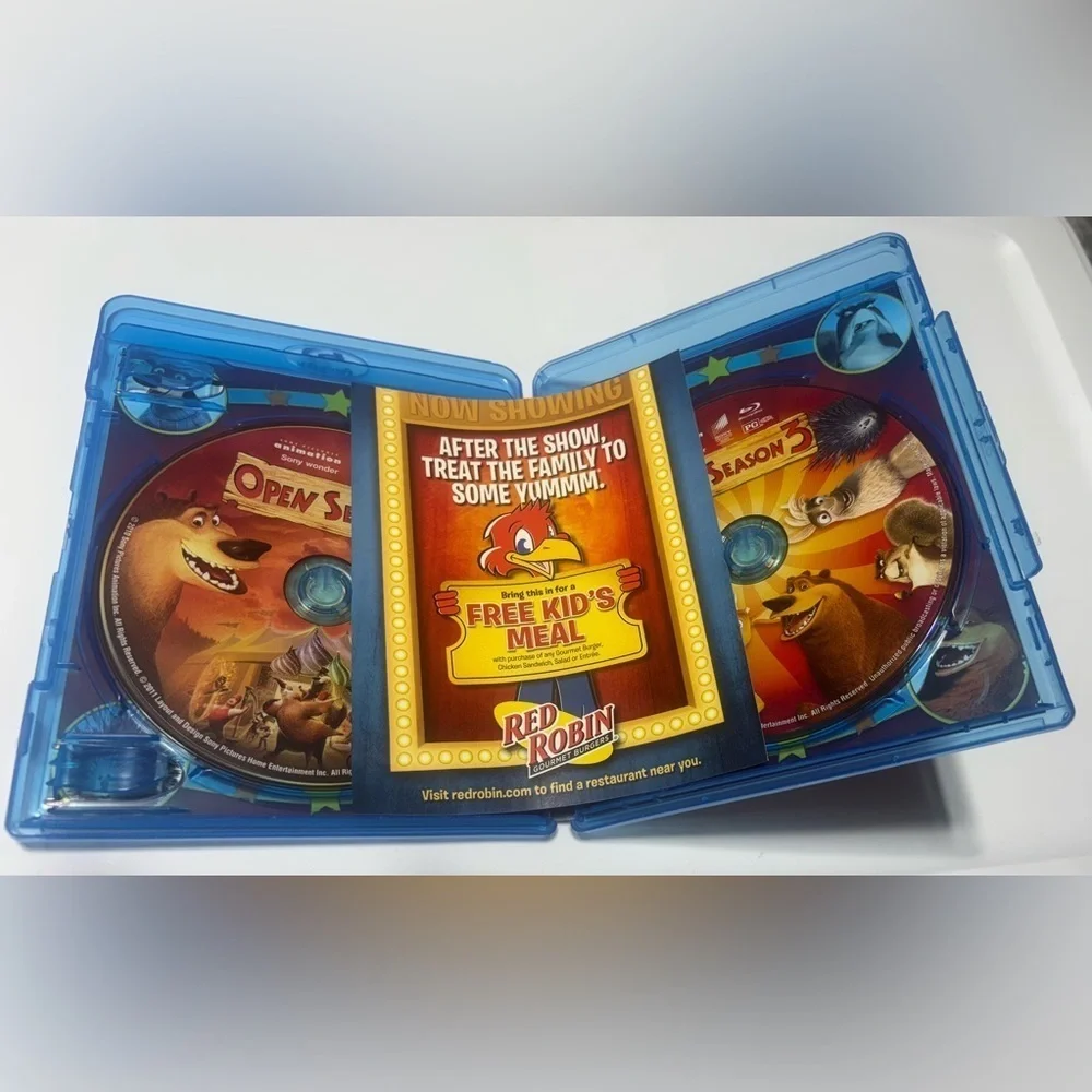 Open Season 3 Blu-Ray & DVD Combo Pack. Sony Pictures